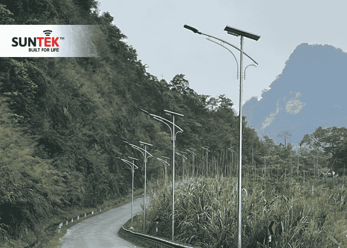 Dự án chiếu sáng 353 đèn cao áp Suntek tại Lâm Bình, Tuyên Quang 